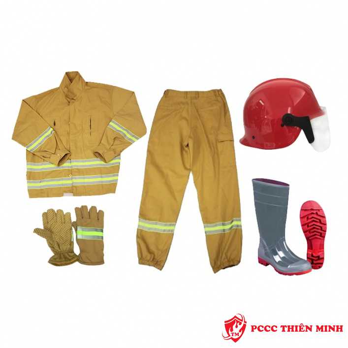 Bộ trang phục chữa cháy Thông tư 48 có kiểm định PCCC